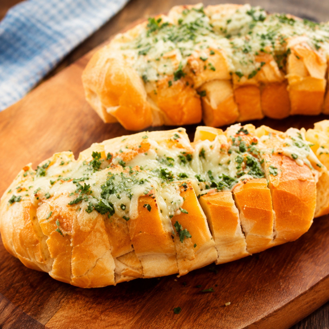 Pan de ajo con queso